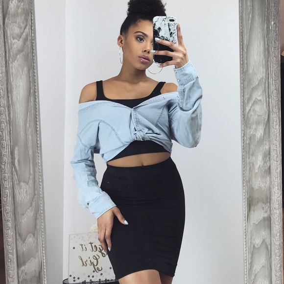 Boutique Other - FLASH SALE⚡️Crop Top + High Wasted Skirt/ SET -NWT